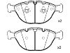 Brake Pad Set:34 11 6 756 350