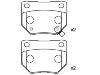 тормозная кладка Brake Pad Set:44060-04U86